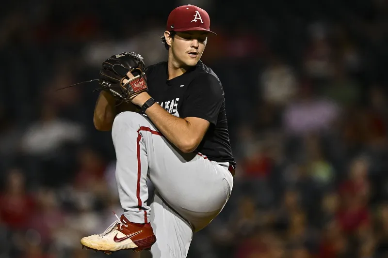 Arkansas baseball notebook: Mark Brissey shows improved stuff in fall scrimmaging