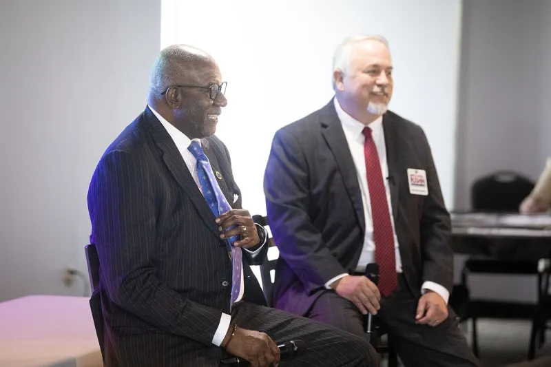 Candidates for Pulaski County judge meet at forum, discuss data centers, finances