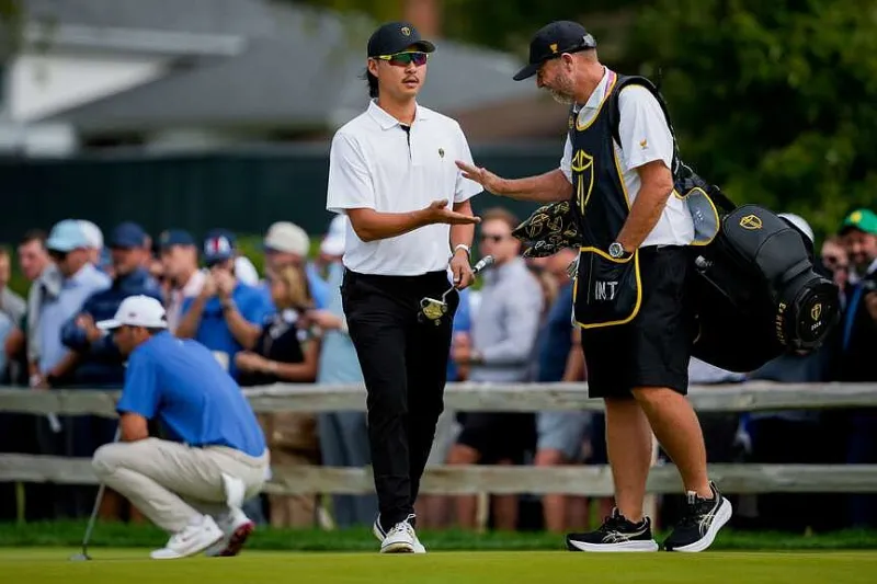 Scheffler and Burns finally win together and stake Americans to 3-2 lead in Presidents Cup