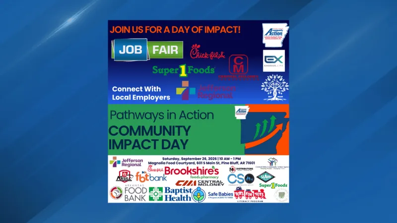 Community Impact Day brings jobs, health screenings and resources to Pine Bluff Sept. 26