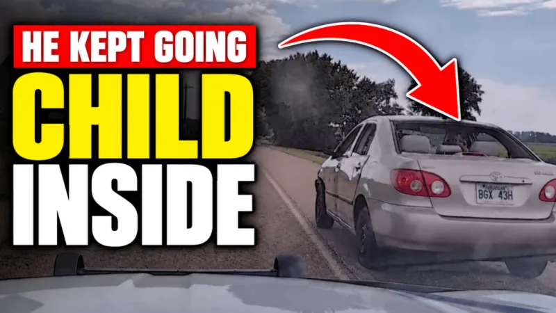 VIDEO: Driver Gets Jail, ICE Detainer After Pursuit With 3-Year-Old in Back Seat