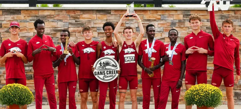 Arkansas takes Gans Creek Classic behind 1-2 finish from its top duo