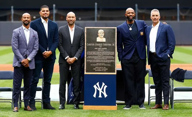 Yankees retire Hall of Famer CC Sabathia's No. 52, honor him with plaque in Monument Park