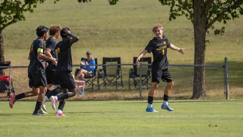 No. 13 Men's Soccer Opens SAC Play with 2-0 Shutout of Texas Wesleyan