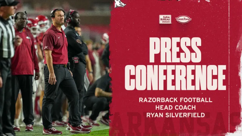 Silverfield talks after Hogs' win against Golden Hurricane