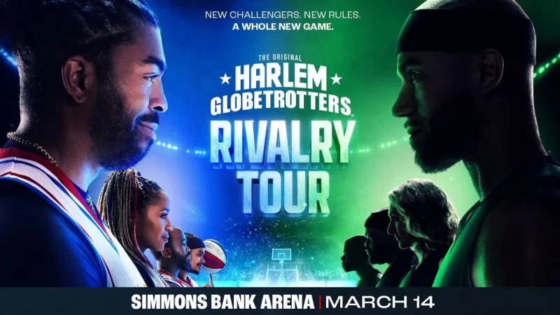 Harlem Globetrotters return to Simmons Bank Arena in March for Rivalry Tour game