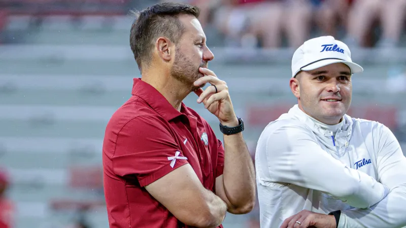 Razorbacks coach Ryan Silverfield previews Texas A&M matchup