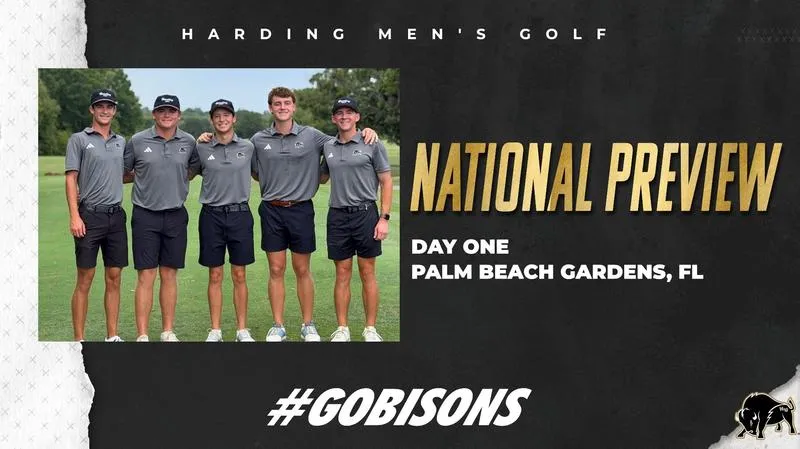 Bisons Sit Ninth After Opening Day at PGA National
