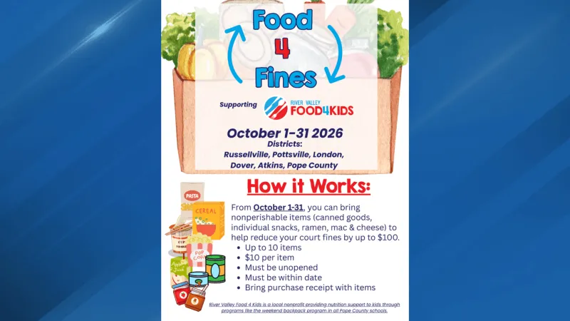 Food 4 Fines initiative to support summer, holiday food programs for kids and families
