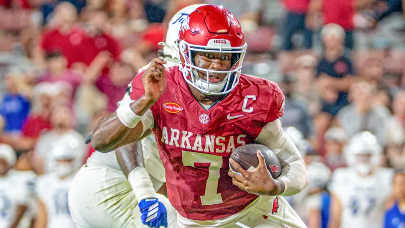 Grant Hall on Razorbacks' offense being biggest question against A&M