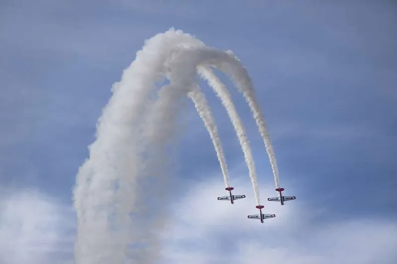 SPECIAL EVENT: Biennial North Little Rock Airshow features aerial acts, car display