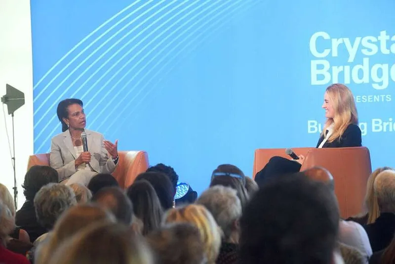 Condoleezza Rice, in Bentonville appearance, talks importance of listening