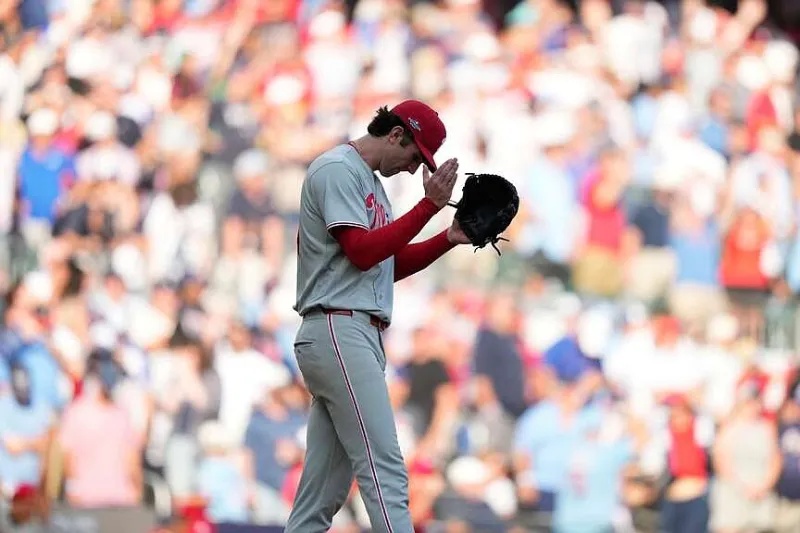 Harper atones for outfield gaffe, Bohm homers in 10th as Phillies beat Braves 4-3 to force Game 3