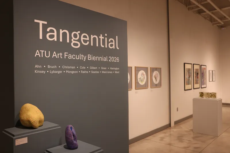 "Tangential" on Exhibit at Norman Hall Art Gallery