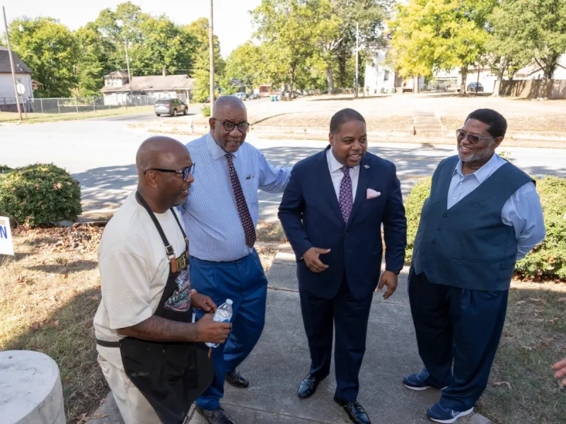 Black Democratic candidates talk politics during first Blue Porch Brunch