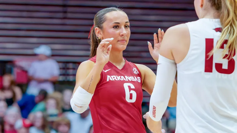 Arkansas volleyball chases first SEC win on two-match road trip