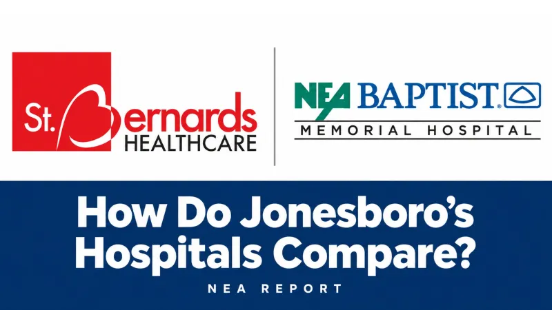 How Jonesboro's Hospitals Compare in the Ratings They Promote