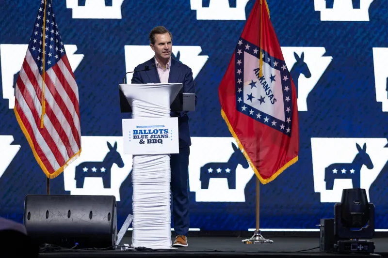 Kentucky governor rallies Arkansas Democrats, says party can compete and win in South