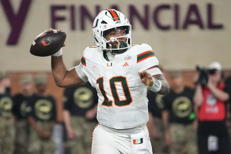 Heavily-favored No. 4 Miami, Clemson meet in clash for sole possession of first place in ACC