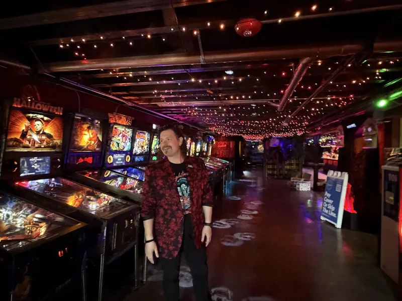 PROFILE | Bo Counts keeps Fayetteville weird, one pinball machine, Halloween display and gathering at a time