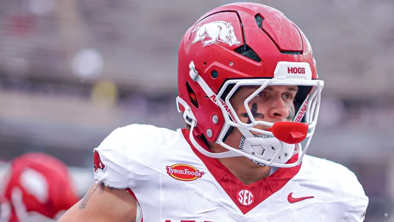 Razorbacks' linebacker Ben Bogle, quarterback KJ Jackson after loss