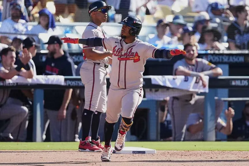 Tarik Skubal dominates in 100-degree heat as the Dodgers beat the Braves 5-3 in NLDS opener