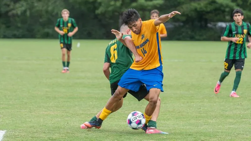 No. 8 Men's Soccer Flips Match Late in 3-1 Win over Science & Arts