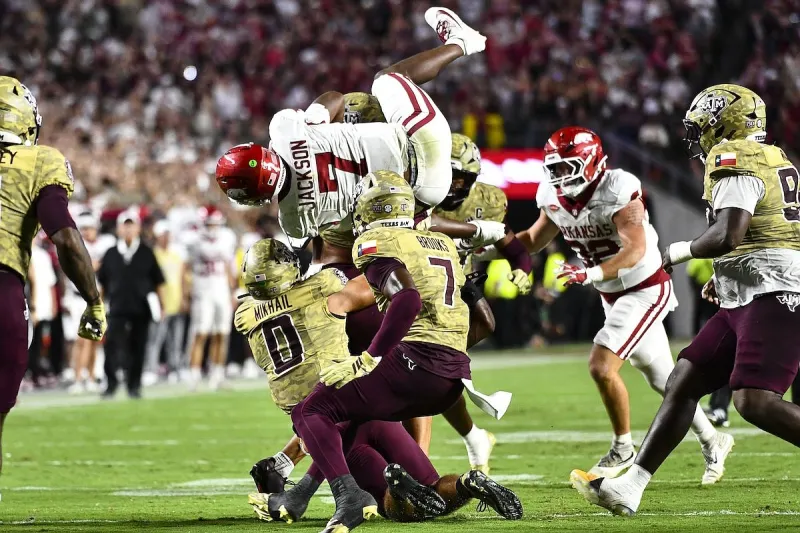 SEC football efficiency rankings through Week 5: Arkansas in a bad place