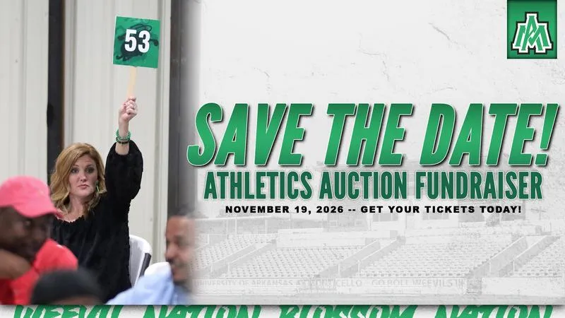 UAM Athletics to Hold Annual Auction Fundraiser to Close the 2026 Year