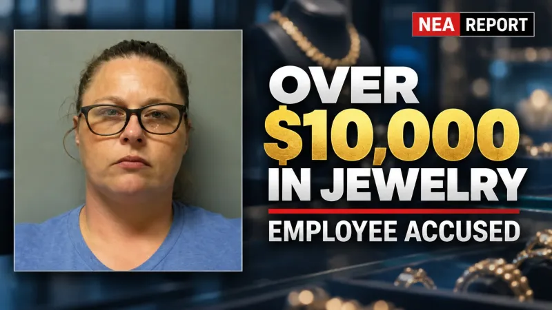 Employee Accused of Stealing More Than $10,000 in Jewelry From Jonesboro Workplace