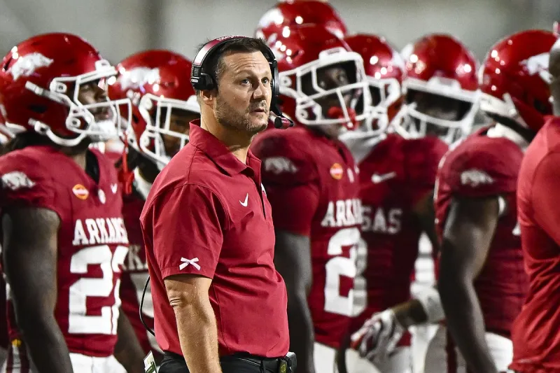Ryan Silverfield: Arkansas football 'working diligently' to find answers after third loss