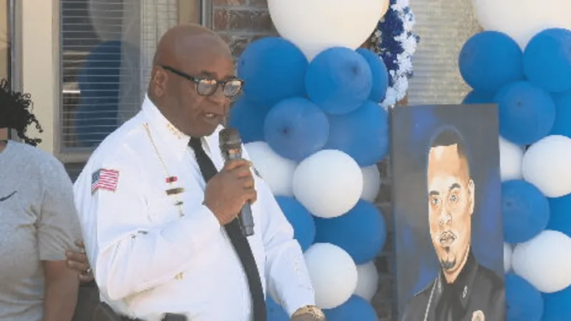 Pine Bluff police honor Detective Kevin Collins six years after fatal shooting