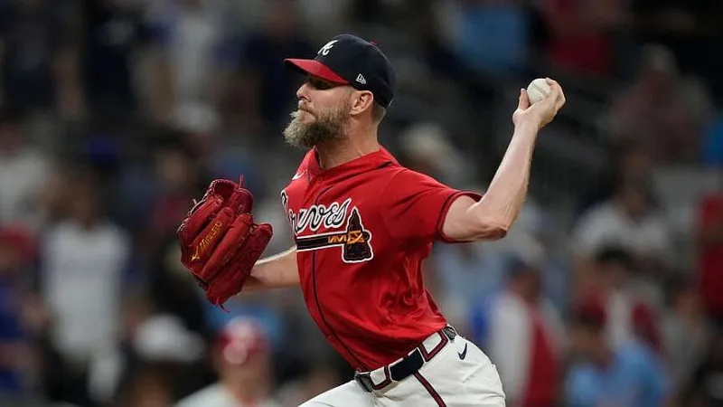 Ace Chris Sale is fully rested for Game 3 against Dodgers, giving Braves their 'best-case scenario'