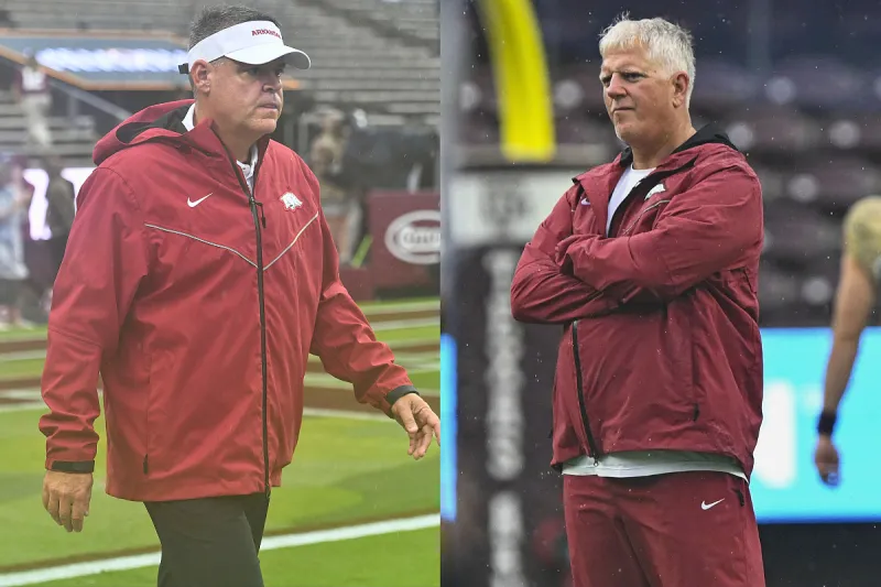 Tim Cramsey, Ron Roberts press conference: Arkansas offensive, defensive coordinators preview Tennessee
