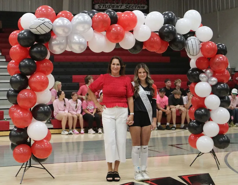 Lady Blackhawk seniors saluted on Senior Nite