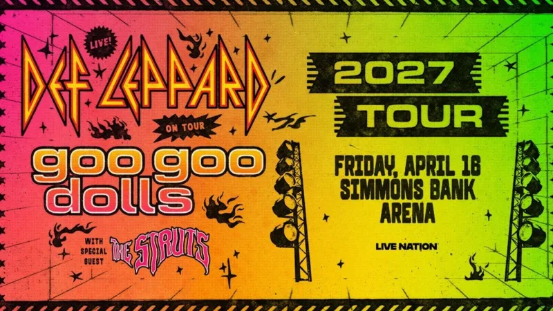Def Leppard, Goo Goo Dolls coming to Simmons Bank Arena in April
