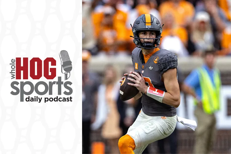 WholeHogSports Daily Podcast: Previewing Arkansas football's matchup vs. Tennessee