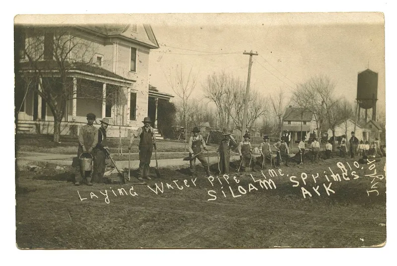 Arkansas Postcard Past: Siloam Springs in 1910