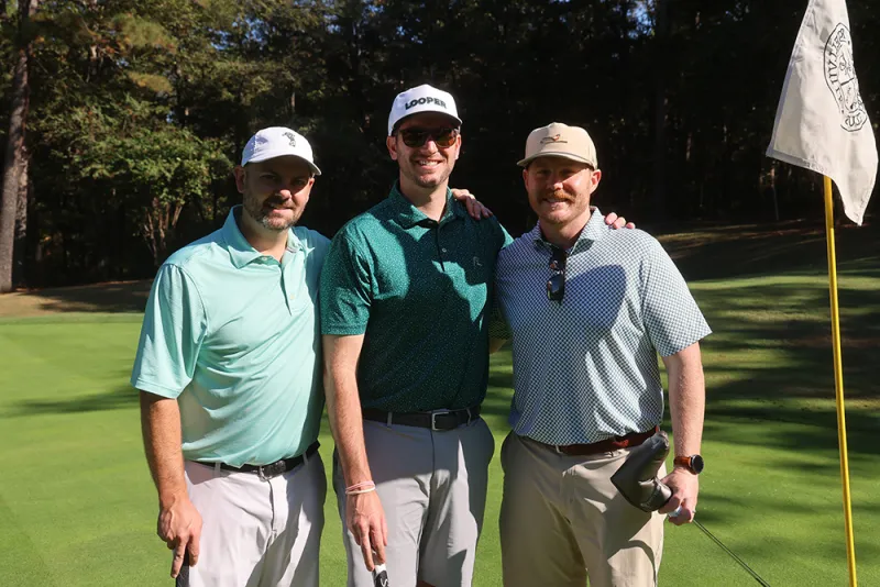 Kitchens, Dillard, Kirk Win Homecoming Golf Classic