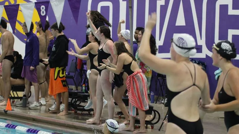 WOMEN'S SWIM & DIVE OPENS HOME SLATE AGAINST EAGLES
