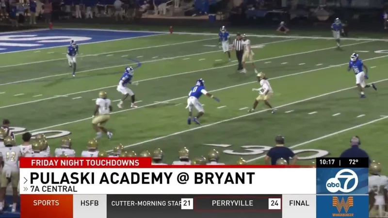 Bryant Hornets handle Pulaski Academy Bruins 49-14