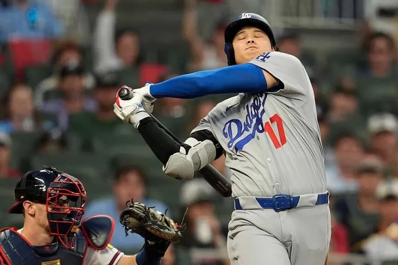 Shohei Ohtani's bat has gone quiet, but the Dodgers keep winning for now