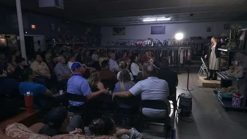 'Pop some tags' for a good cause: Thrift Store Comedy show benefits women's shelter
