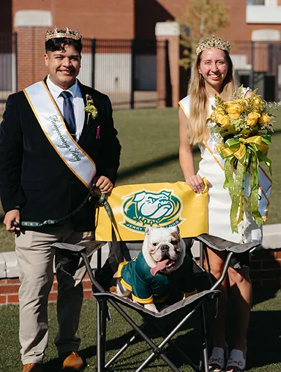 Flores, Stoll Crowned ATU Homecoming Royalty