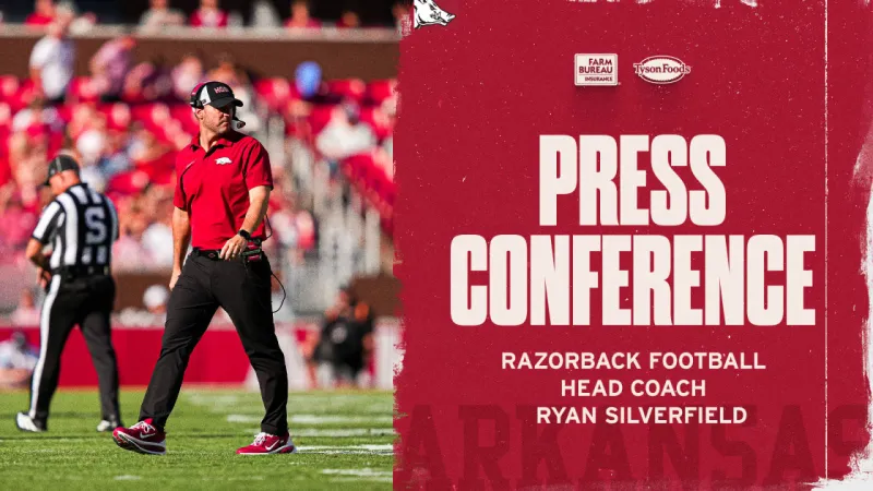 Silverfield talks to media after Arkansas' loss against #15 Tennessee