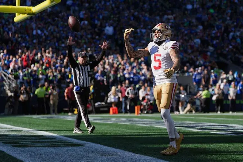 Brock Purdy leads 2 late scoring drives to deliver a 32-29 win for the 49ers over the Seahawks