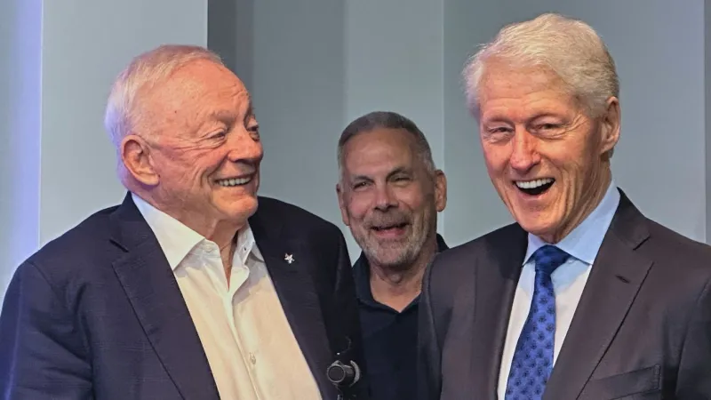 WATCH LIVE: Bill Clinton and Jerry Jones to appear at Little Rock Touchdown Club