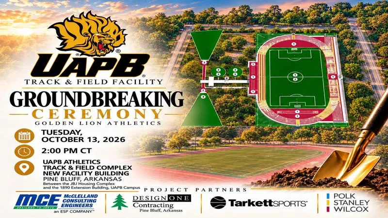 UAPB Athletics to Make History with Groundbreaking of First On-Campus Track and Field Facility