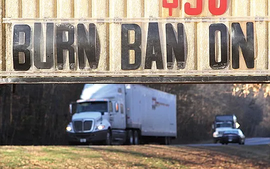 Benton County fire marshal issues countywide 24-hour burn ban