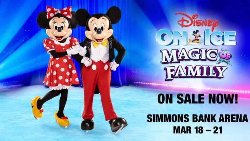 Disney on Ice returns to North Little Rock's Simmons Bank Arena in March